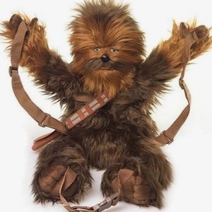 Star Wars CHEWBACCA Chewy Full Body 24” Plush Backpack Wookie Bag Unique